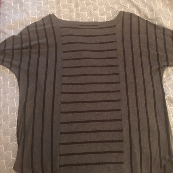 loft 3/4 sleeve striped shirt - Picture 2 of 7